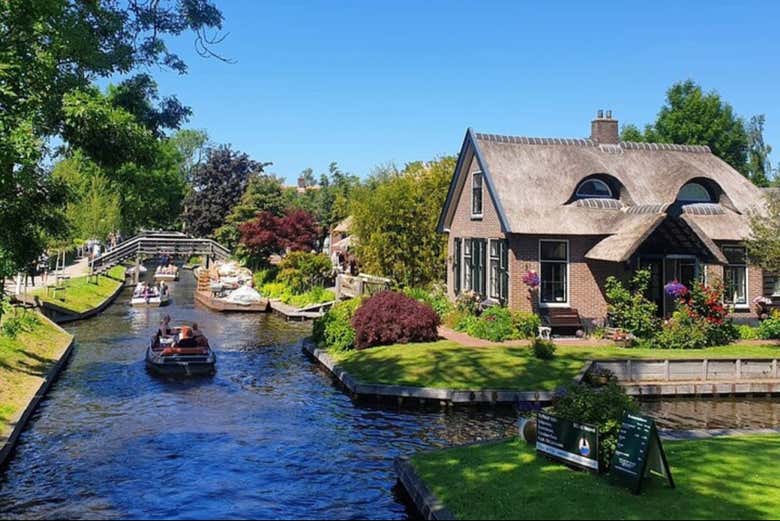 Giethoorn no verão