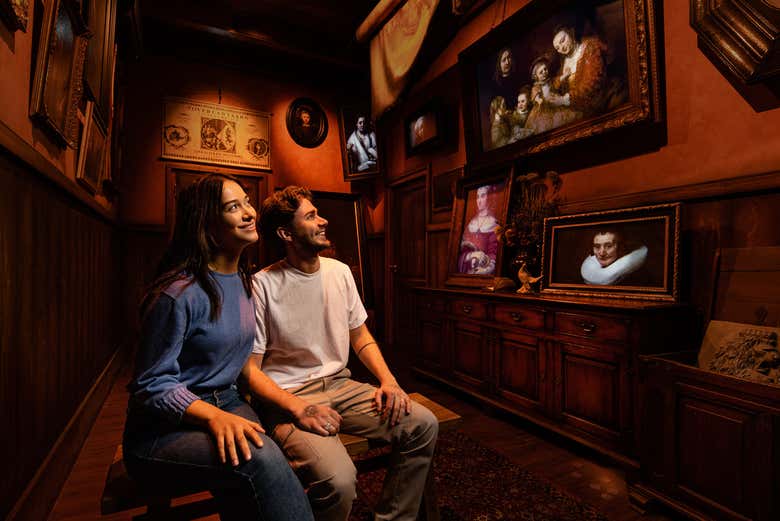 Desfrutando da Rembrandts Amsterdam Experience