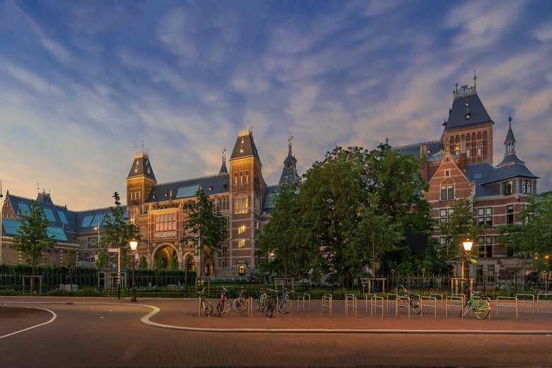 Fachada exterior do Rijksmuseum