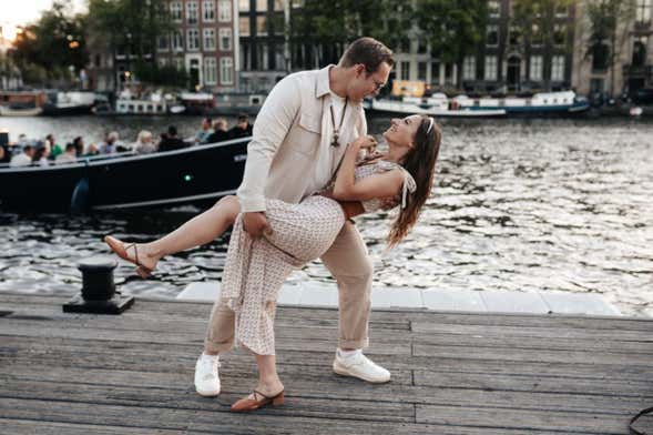 Sessão de fotos privada em Amsterdam