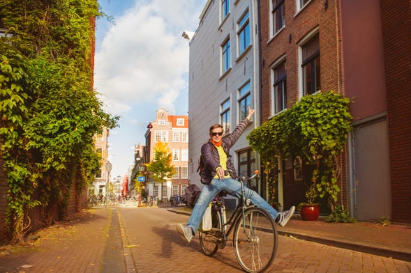 Tour por Amsterdam de bicicleta